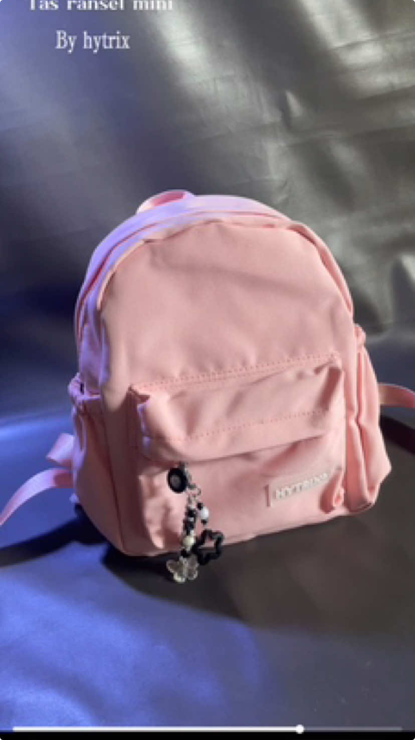 Pas banget buat sekolah, gak kebesaran dan gak kekecilan 💖 #tas #tasransel #bag #taswanita 