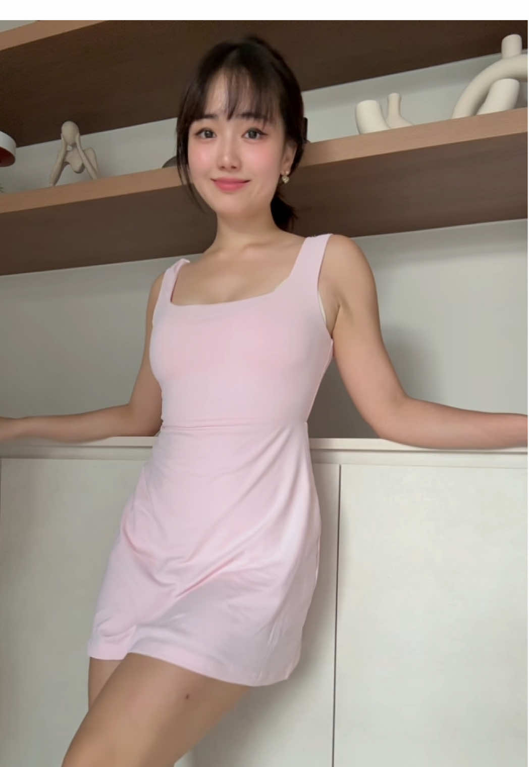 Little cute pink dress for a cozy Saturday 💗 #tiktoksg #tiktok #fyp #fypsg 