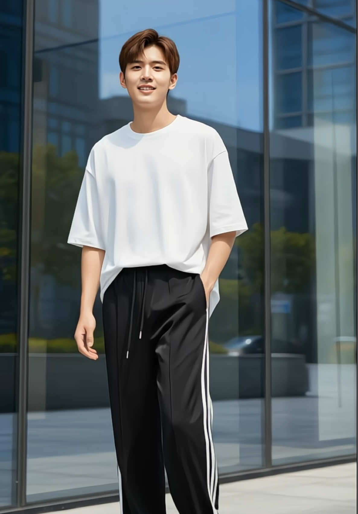 Quần ống rộng nỉ 3 sọc cho cả nam và nữ #quansocnu #quanthethao 