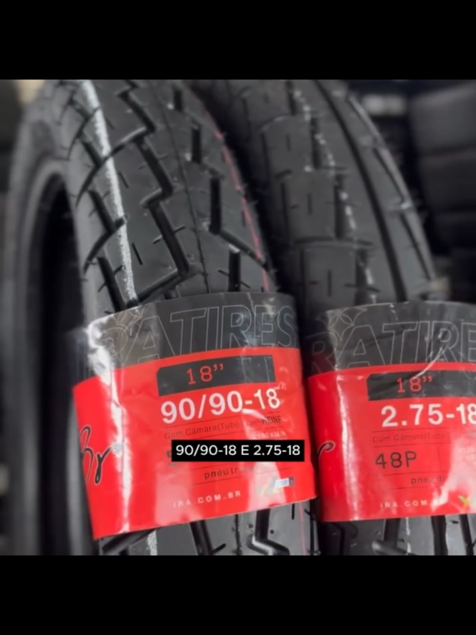 Dê uma olhada em Par Pneus Dianteiro e Traseiro Soho Uso Com Câmara Ira 90/90-18 e 2.75-18 ou 80/100-18 Titan Fan Ybr Factor 125 150 160 por R$281,27. quero te envio.link #motoqueiros #motoristadeaplicativos @deia lobo 