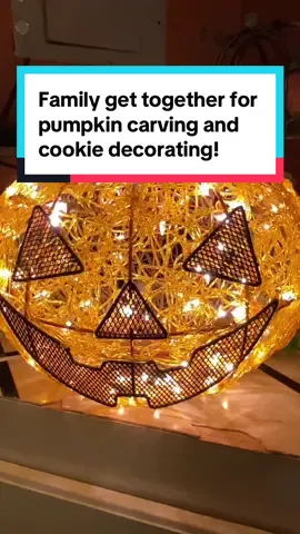 A little glimpse of the family doing a little pumpkin carving and cookie decorating. It is always total chaos but just how we like it. No perfectly Hallmark moments for us. Just love my family. #halloween #pumpkincarving #cookiedecorating #family #fyp @Mrs. Sims 04 @Amandalee.SAHM @Hallmark Channel 