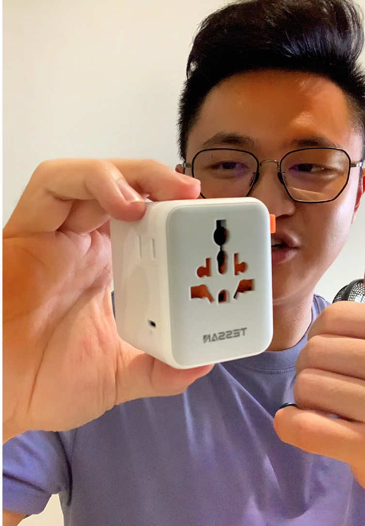 Tessan universal travel adapter. Can charge many devices at once. #adapter #traveladapter #universaladapter #universaltraveladapter #tessan 