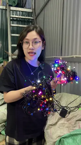 Đèn nhấp nháy trang trí nhiều màu #dennhapnhay #dentrangtri #tet 