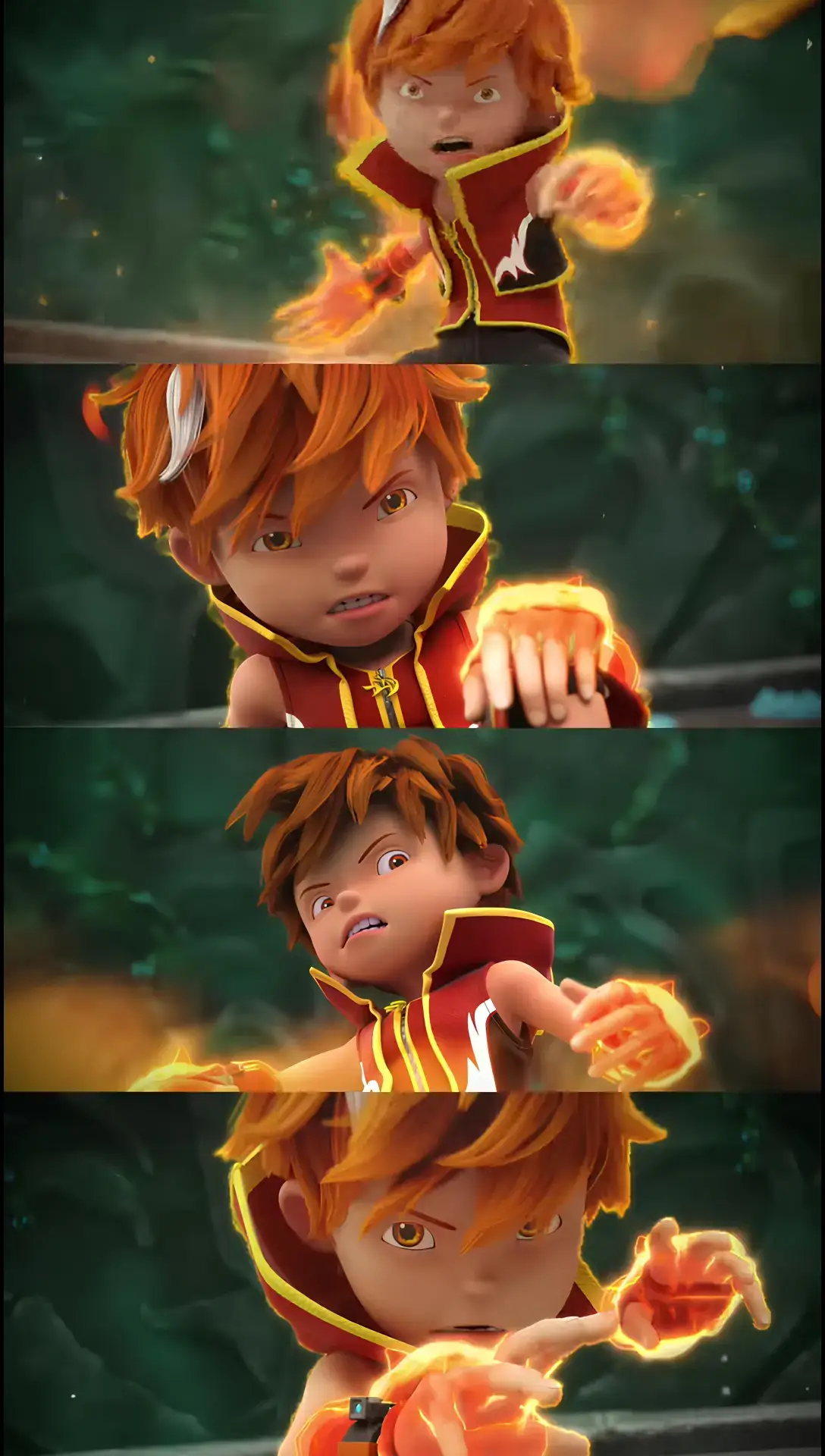 mentahan walpaper bbb blaze and ice.  #fyp #boboiboy #boboiboybaraju #boboiboyblaze #boboiboyice #teamblaze #teamice 