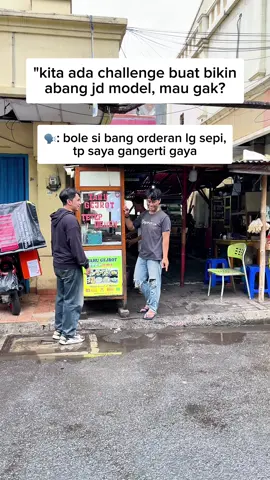 Udah cocok belom nih jadi model?