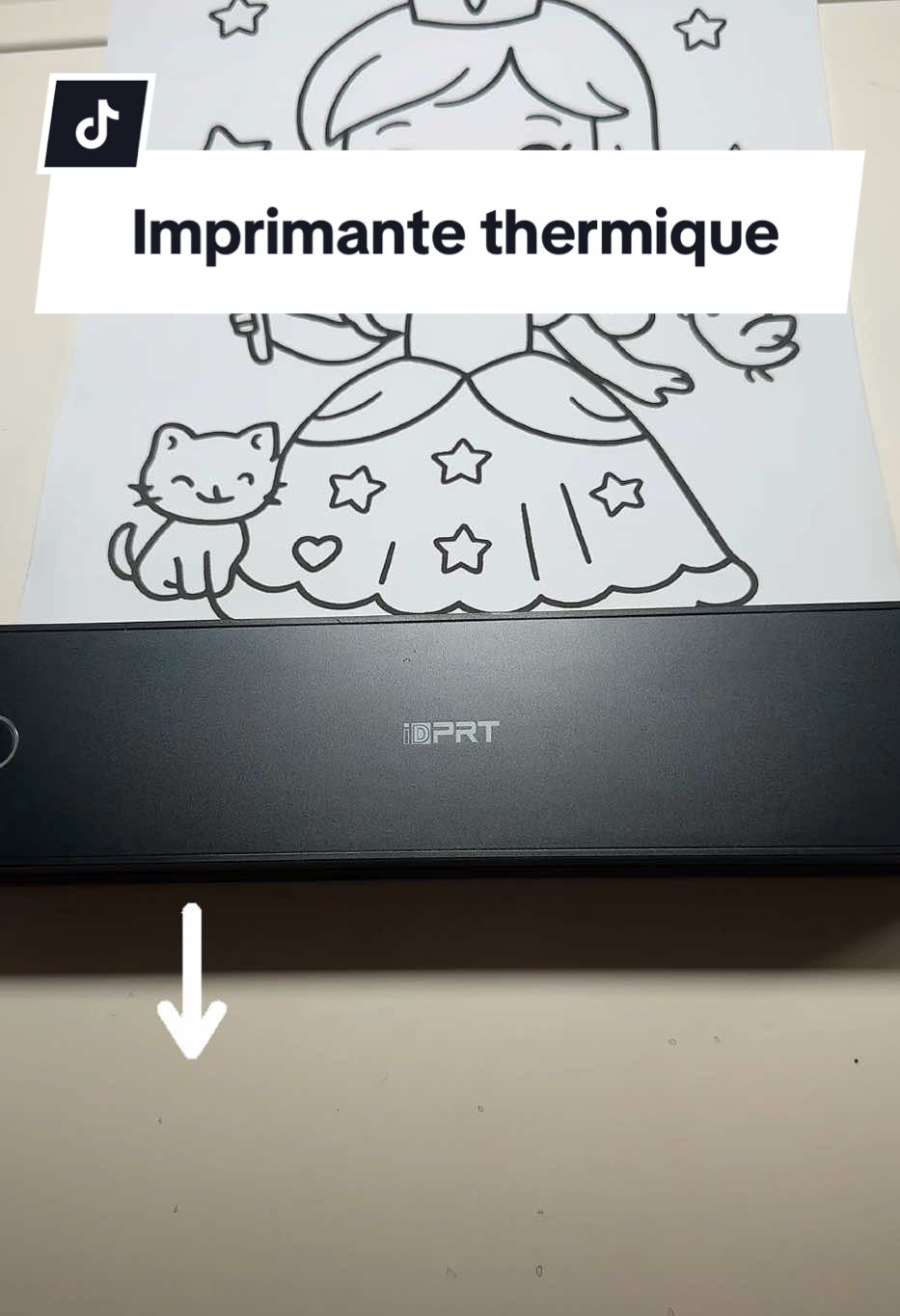 Plus besoin d’encre  #offrespourtoi #imprimantethermique 