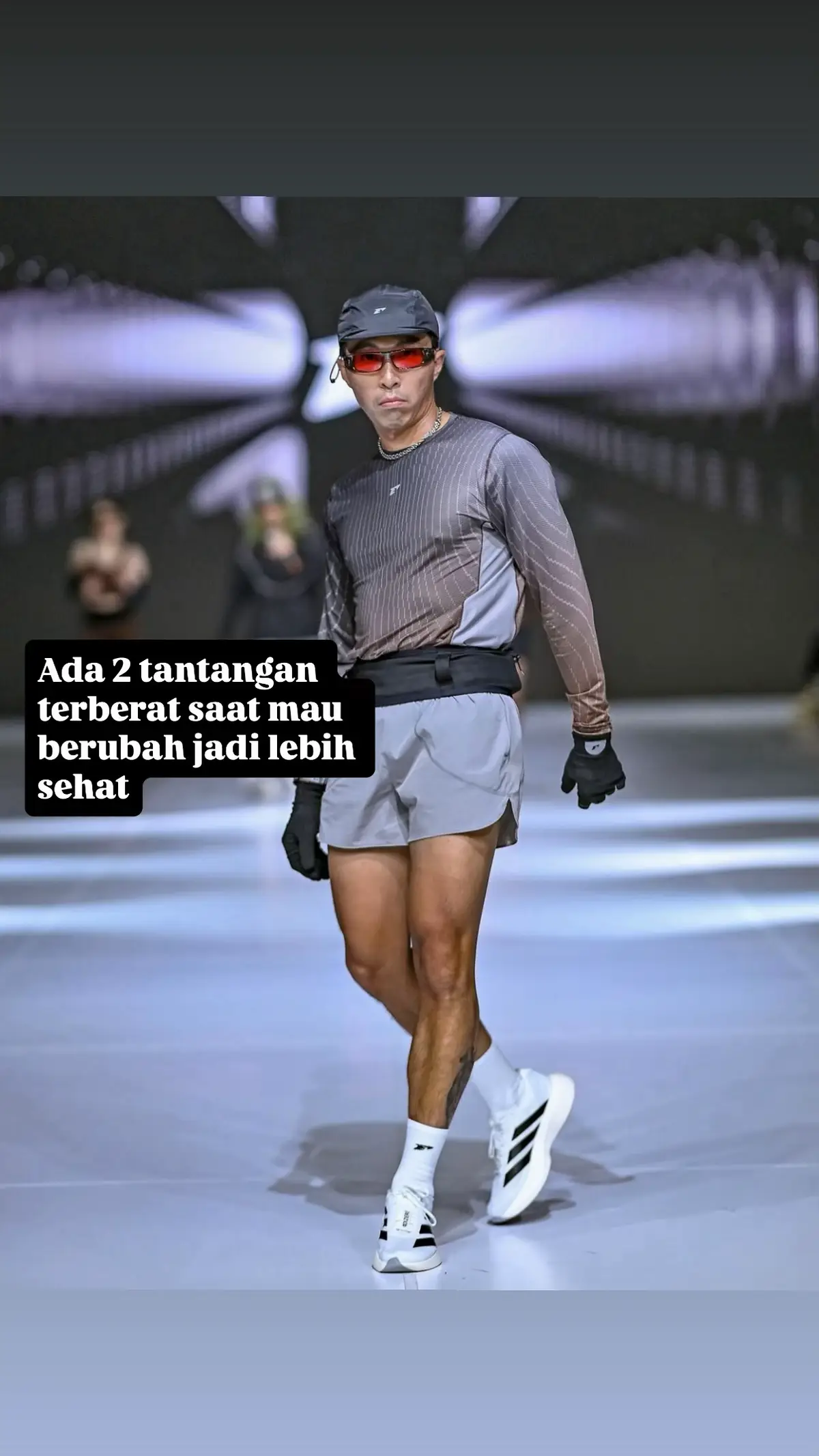 Membagi waktu antara ngurus toko, kerjaan, keluarga dan olahraga itu ga semua orang bisa. So setiap kamu merasa bosen dengan rutinitas latihanmu, selalu ingat alasan saat day 1 kamu melakukannya.