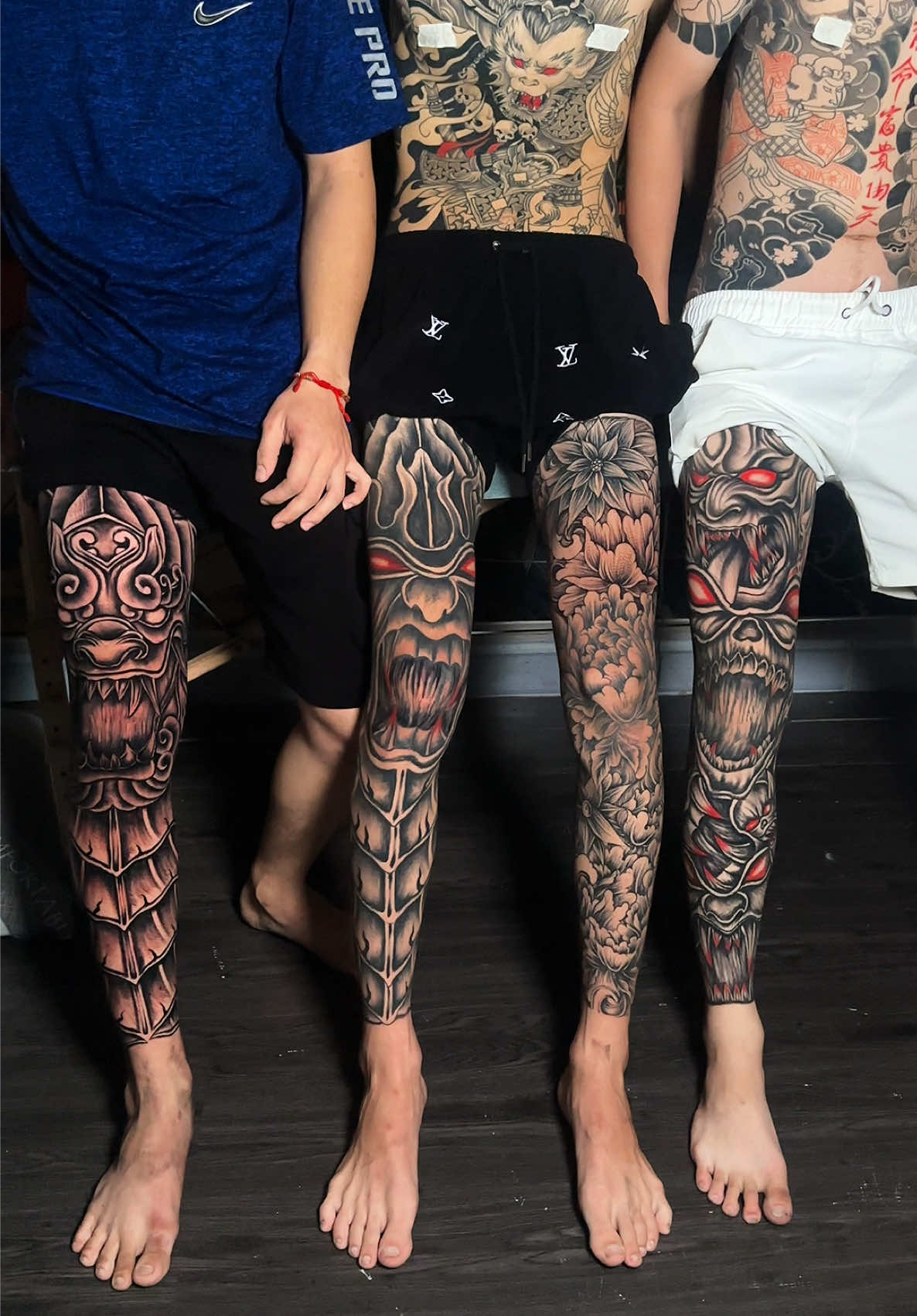 Hoàn thiện 3 chân quỷ ráp trong 8 tiếng, anh em xem có oke không nha #tattoo #tattoos #hinhxamdep #quyrap #quyrapsaigon 