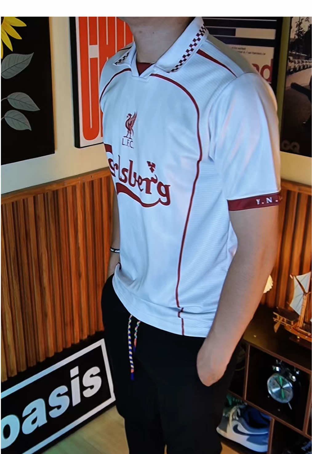 JERSEY VINTAGE LIVERPOOL 😎 #jersey #fyp #vintage #jerseybola #liverpool 