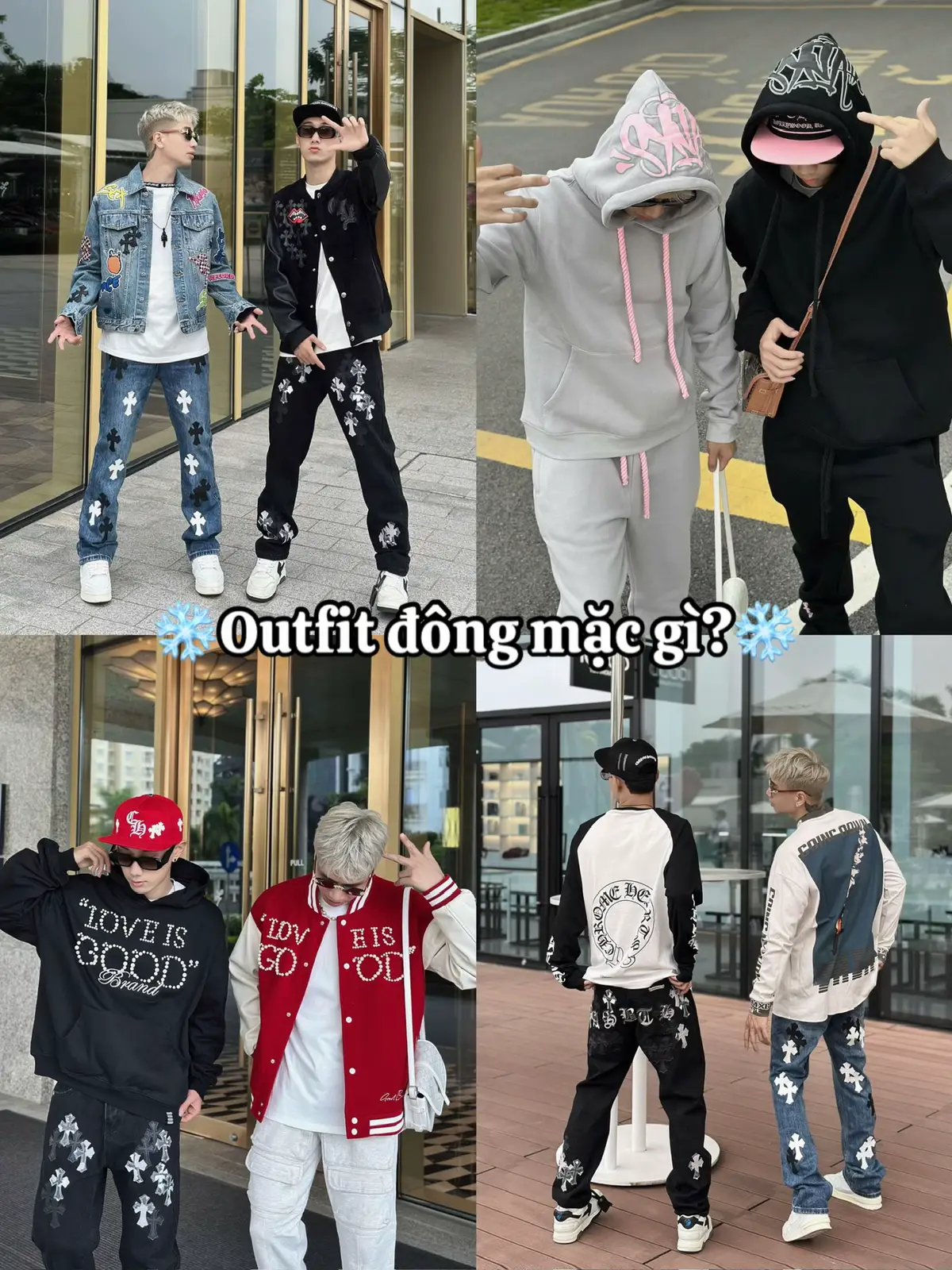 Outfit đông không lạnh ae nhé #xh #outfit #thoitrangnam 