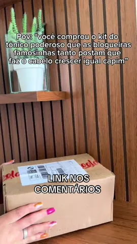 LINK NOS COMENTÁRIOS  KIT DIVINA FLORA PODEROSO  #kitdivinaflora #tonicocapilar #hidratacao #crescimemto #brilho    