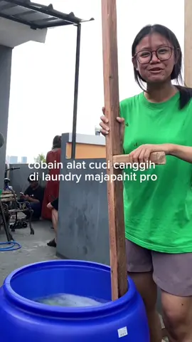 KEREN BGT UDAH ADA ALAT BARU 😭👍 #laundrymajapahit #cucibaju #fypp #cucian 