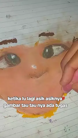 BRO LIKE, WTF! #crayon #relate #oilpastel #drawing #fyp  FYP LAH TOKTOK