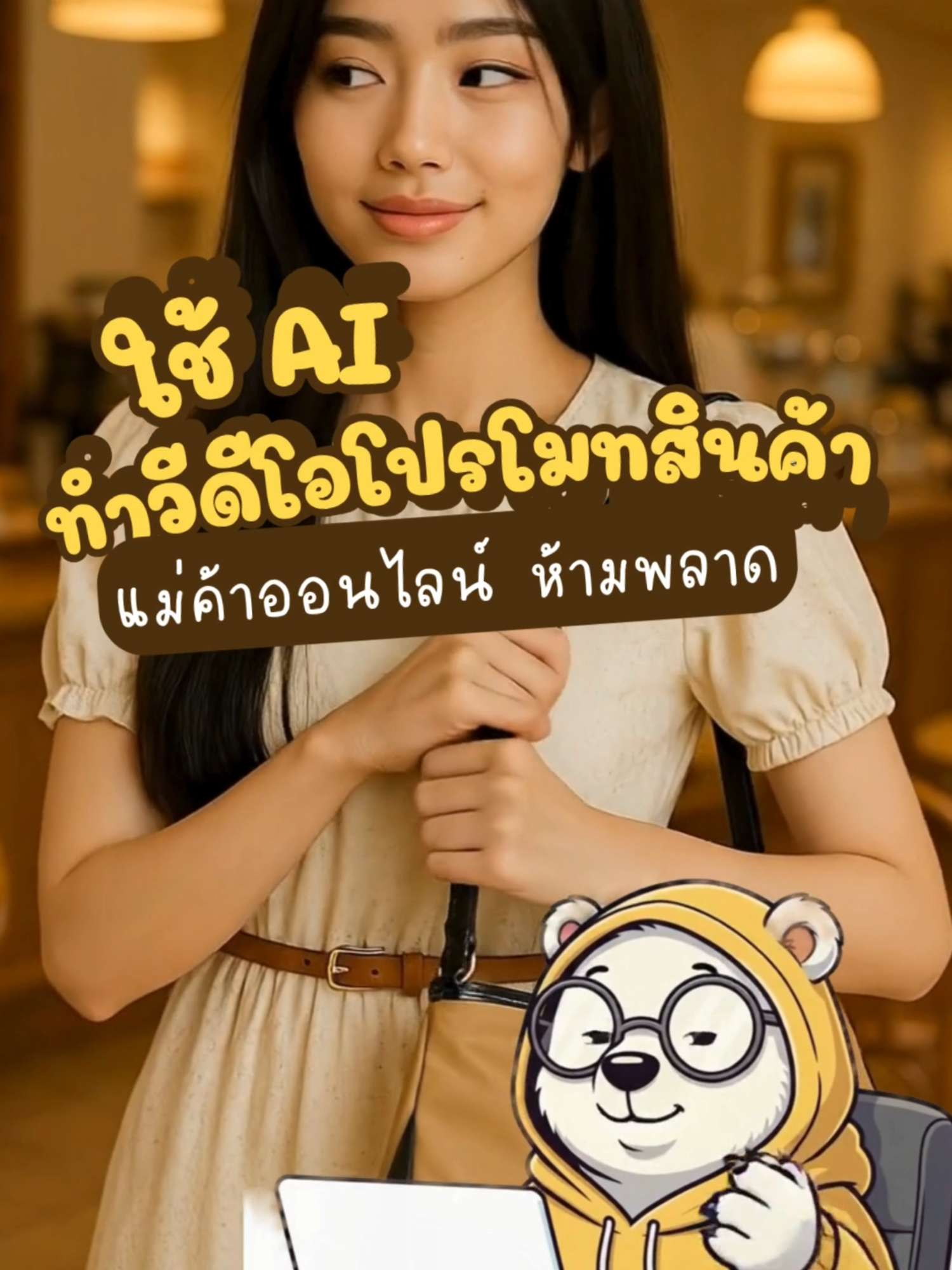 สร้างวีดีโอโปรโมทสินค้าด้วย AI🚀 อยากโปรโมทสินค้าดูโปรแต่ไม่มีทีมตัดต่อ? ไม่ต้องห่วง! แค่ให้ AI ช่วยสร้างวิดีโอโปรโมทสินค้าให้คุณ ได้ในไม่กี่นาที 💡 🎬 เพียงใส่ไอเดียสินค้า → AI จะช่วย “เขียน Prompt + สร้างวิดีโอ” ให้ครบ ทั้งภาพ เสียง คำพูด และมู้ดโทนสุดปัง 🔥 เหมาะมากสำหรับพ่อค้าแม่ค้าออนไลน์ / ธุรกิจเล็ก / ครีเอเตอร์ที่อยากทำคอนเทนต์ไว 💰 ลงทุนศูนย์ แต่ผลลัพธ์ดูแพงแบบมืออาชีพ ใครอยากให้ผมแจก Prompt ตัวเด็ด บอกในคอมเมนต์เลยครับ 👇 #AIvideo #AIสร้างวิดีโอ #โปรโมทสินค้า #สอนใช้AI #สร้างคลิปด้วยAI #TiktokสอนAI #AIcontent #ธุรกิจออนไลน์ #aimarketingtools