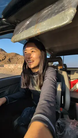 يابانية جربت التفتيش الأمني في دهب #دهب #egypt #مصر #bedouin #cairo 