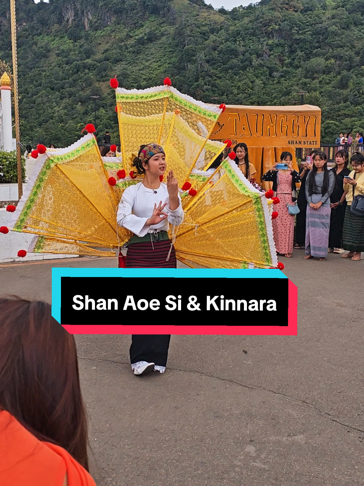 Shan Aoe Si & Kinnara “Tradition, beauty, and kindness at Diamond Hill 💫” #diamondhillprivateschool #taunggyikahtain 