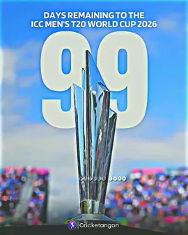 9️⃣9️⃣ days left 💥 The final countdown for the biggest showdown of the grandest stage of T20 cricket has started. #T20WorldCup |#foryoupage❤️❤️ #growmyaccount✅ #unfreezemyacount #fyp @tiktok creators 