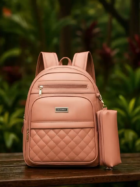 💖 Estilo e Preço Baixo! Mochila feminina com estojo em Couro Sintético! Perfeita para o dia a dia. ~A partir de R$ 60,00~ 💥 Por R$ 57,99 LINK NA BIO! ou acesse: https://s.shopee.com.br/804VXMtwze Corre! Preço sujeito a alteração na Shopee. 🏃‍♀️ #mochilafeminina #bolsacourosintetico #estojo #achadinhosshopee #promocao