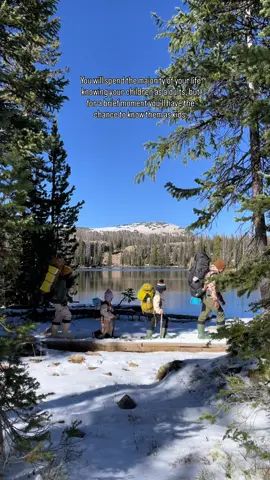 One day they’ll grow taller, drive off, and build their own lives. But today… they still call for me when they’re scared, still ask me endless silly questions, still run into my arms after every adventure. I know this season is short. One day, I’ll know them as adults, but right now, I get to know them as kids: curious, wild, and full of wonder. These are the days we’ll miss most, and I’m holding onto them for as long as I can. 🤍 . . . #familyadventures #🏔 #adventurekids #mountainlovers #backpacking       