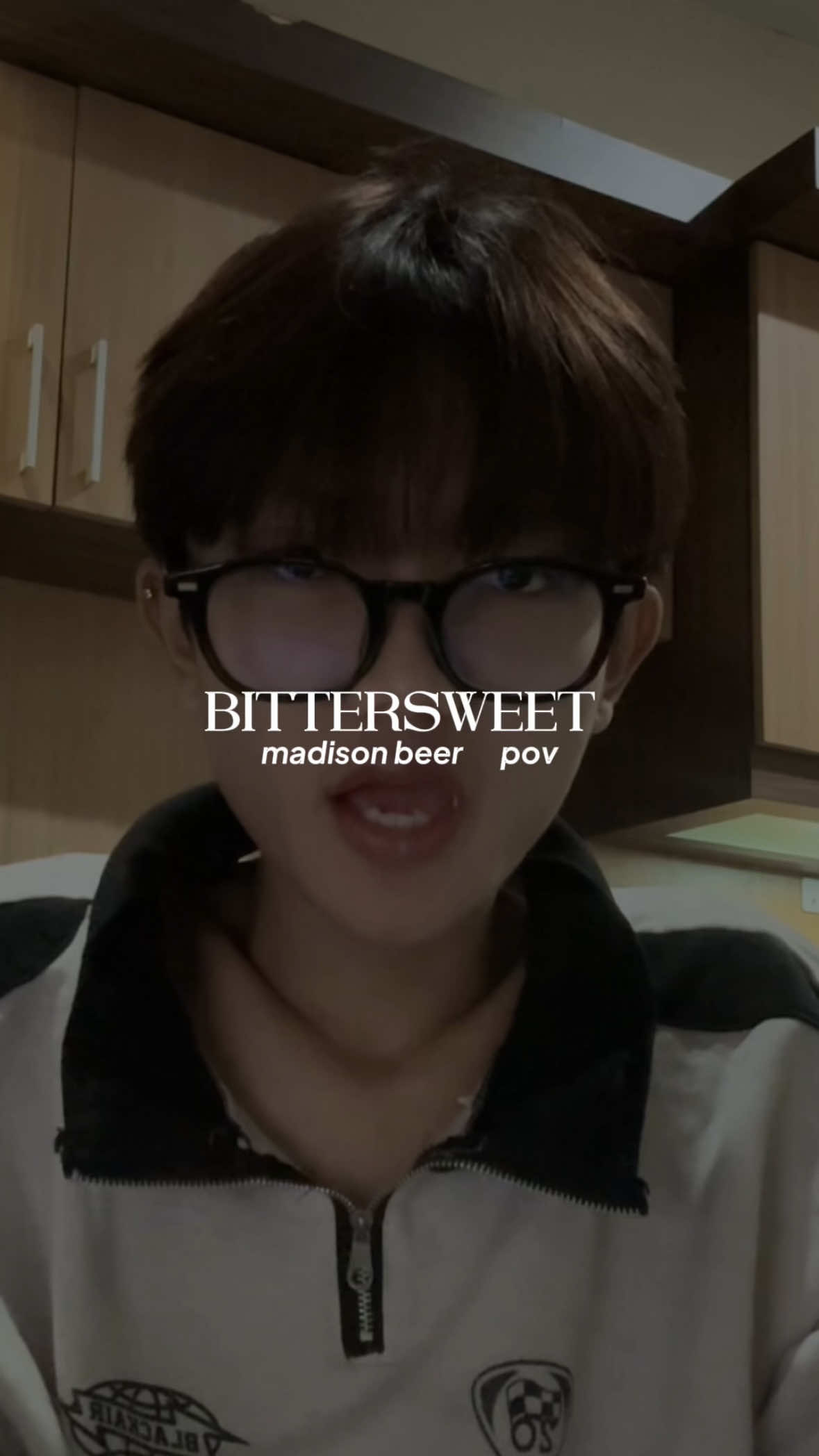 sometimes loving someone means learning when to stop trying.  #madisonbeer #bittersweet 