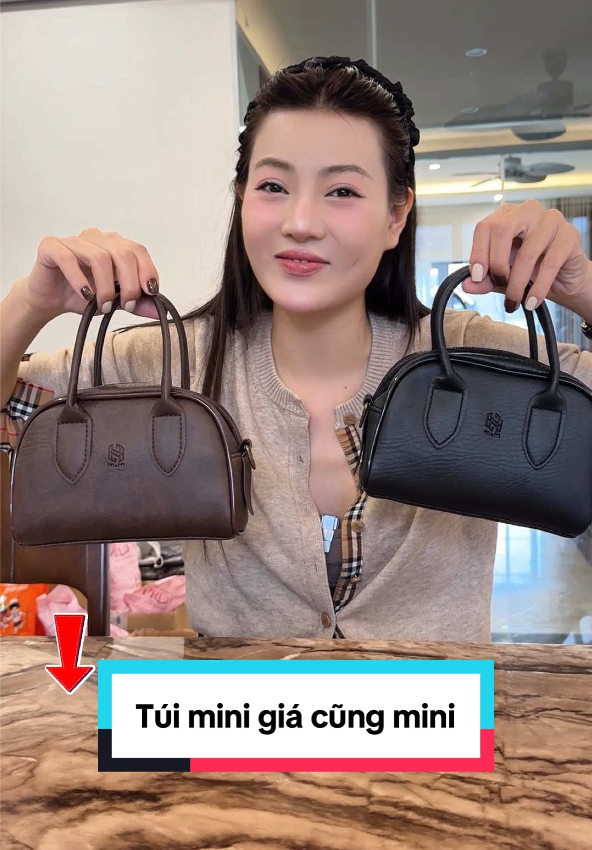 Túi mini giá cũng mini #xuhuong #tikhub #tui #tuixach #tuideocheo 