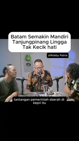 Gubernur Kepri memiliki tantangan untuk menciptakan pertumbuhan ekonomi baru di luar Batam sehingga daerah di luar Batam bisa digerakkan sektor swasta dan tak tergantung APBD.