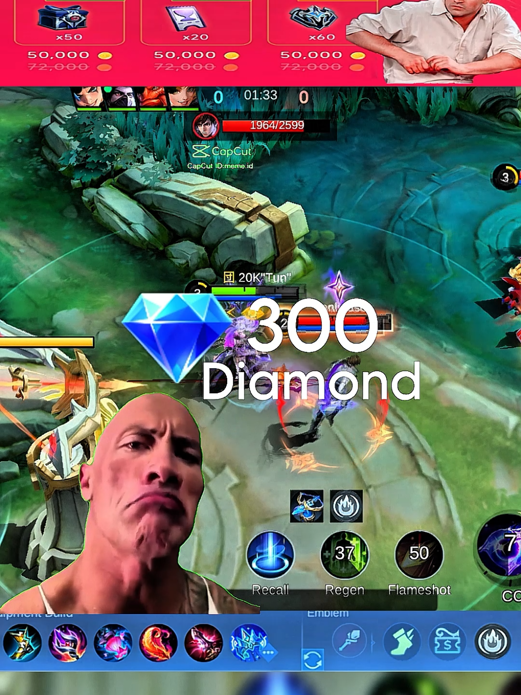 ..Diamond 300😳.. #MLBB9TH #MLBB #mlbbcreatorcamp #mlbbtiktok 