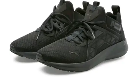 PUMA Sepatu Lari Pria Softride Enzo NXT Black-Black#puma #sepatupuma #sepatulari #sepatupria #fyp #nyamandipakai #semogalakuaamiin 