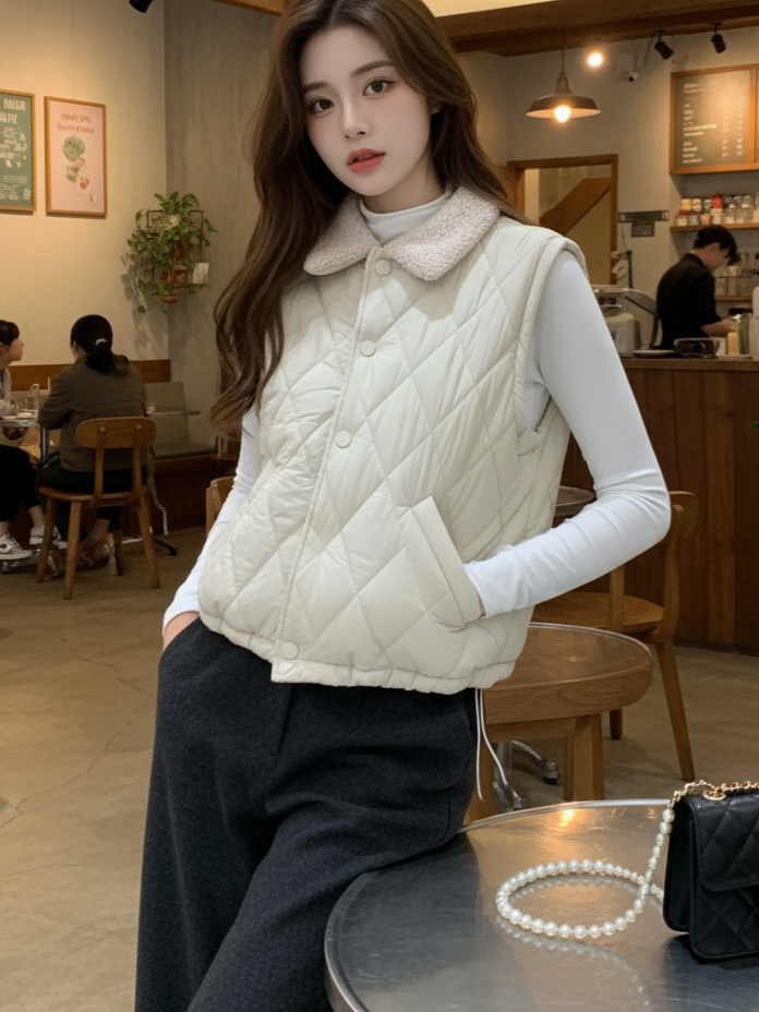 EMLYvn Gile Phao Nữ – Chất Trần Bông Cao Cấp, Dày Mà Không Nặng ☁️ #bichmailunglinh96 #thoitrang #thoitrangnu #emlyvn #aogilephao #aophaonu #outfitmuadong #outfithanquoc #gilephao #outfit2025 #aokhoacnunu #aomuadong #outfitdalat