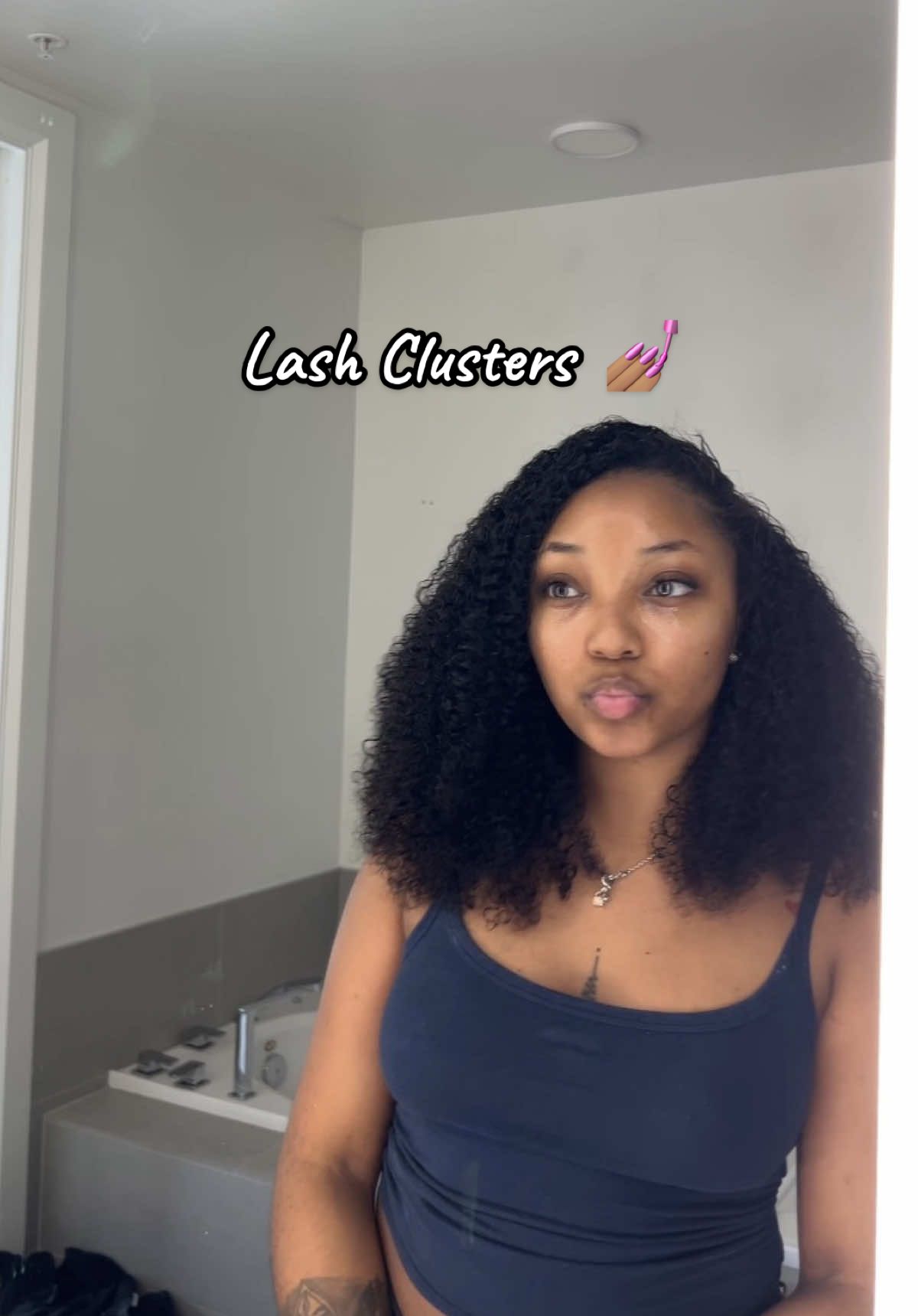 Let’s do our lashes 💅🏽💁🏽‍♀️ #clusterlashes #DIY #1ania #sephora #fyp 