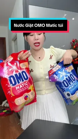 Nước Giặt OMO Matic túi 3.9/4.1KG #omo #nuocgiatomo #cindythuytichcuc 