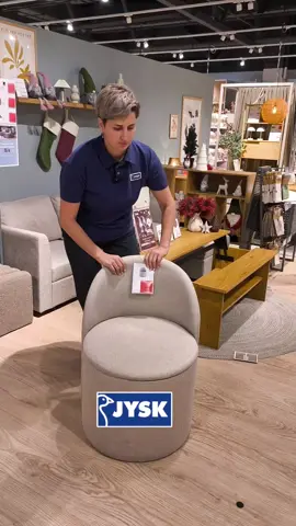 Крісло з ємністю для зберігання JYSK #jysk #jyskxlternopil #юск #меблі 