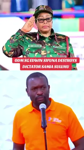 EDWIN SIFUNA DESTROYS DICTATOR SAMIA SULUHU #kenyantiktok🇰🇪 #viraltiktok #tanzaniantiktok🇹🇿 #eastafrican #tanzaniatiktok 