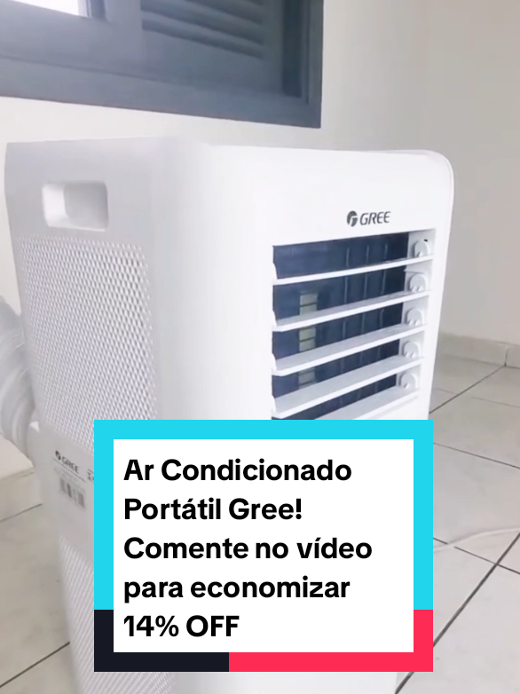 🌬️ Ar Condicionado Portátil Aovia Gree 10000 BTUs R32 Frio 127 ou 220V GPC10AP-A6NNA1A Comente no vídeo para economizar mais 🤑  #arcondicionado #portatil #gree #oferta #selectstorebra 