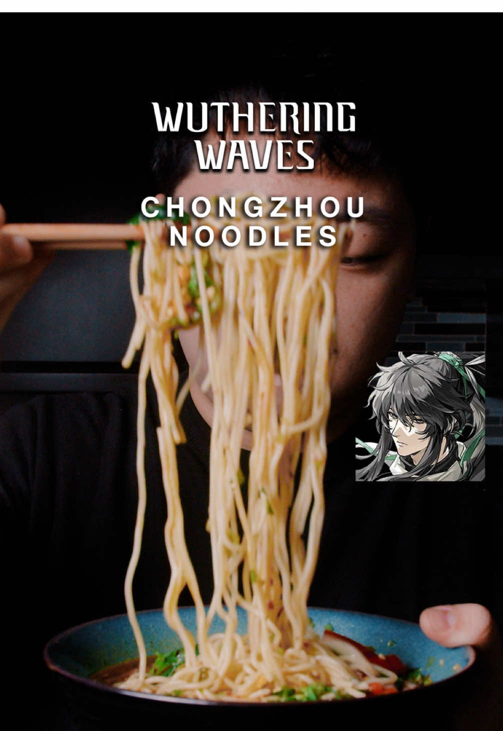 NO SPICE? WHAT ARE YA EVEN EATING NOODLES FOR??? #wuwa #wutheringwaves #wuwafood #qiuyuan #wuwacreator 