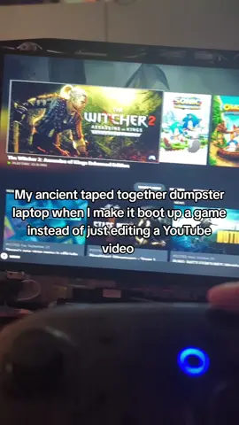 Screen tearing be damned, I am gonna finish this game finally #thewitcher #thewitcher2assassinsohkings #thewitcher2 #thewitcher3 #pcgaming 