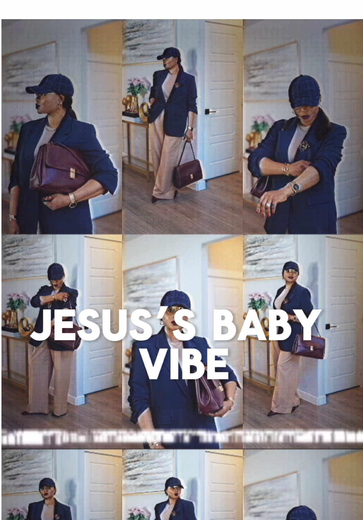 Jesus’ Baby Vibe ADED. #nopressure 
