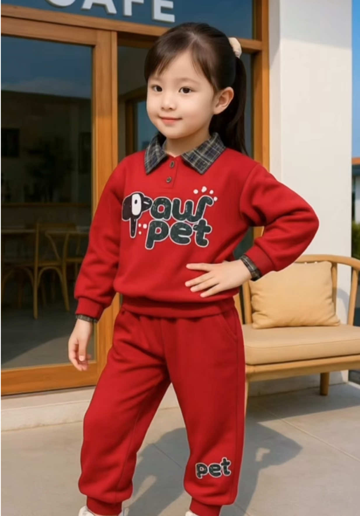 💖 Nhìn là yêu – diện vào là “tan chảy” luôn mẹ ơi! 🌸#khanhlinhvame #bobegai #bothudongchobe #thoitrangtreem #quanaotreem 