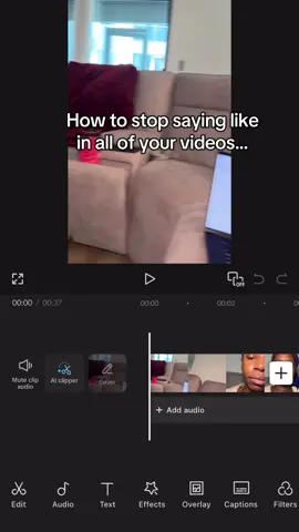 How to remove filler words in CapCut #capcutambassador #capcut #capcutpioneer 