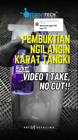 Replying to @alwan.racing99 pembuktian lagi HEAVY DUTY RUST REMOVER #nanotech #houseofnanotech #rustremover #heavydutyrustremover #pembersihkarat 