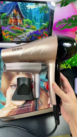 GEMA Máy Sấy Tóc Thơm 3000W 2 Chiều Nóng Lạnh 3 Chế Độ Nhiệt Công Suất Lớn ION Âm Bảo Vệ Tóc GIFT Tặng Kèm Đầu Sấy Tập Trung Chất Lượng Cao#maysaytoc #huongtichcuc74 #huongchiase74 