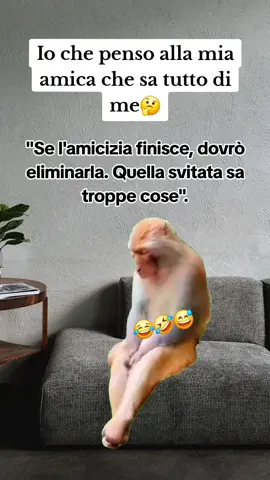 Tagga la tua amica e non dire niente🤣🤣 #Meme #memestiktok😂😂 #foryoupage❤️❤️ #fyp #amicizia 
