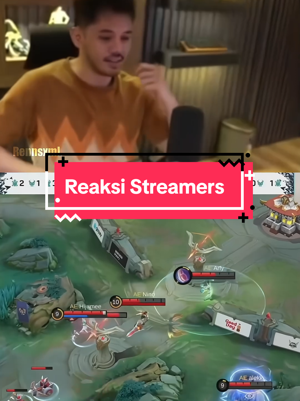 Reaksi para streamer liat Lance Albert di Game 4😱🔥 #albert #MLBB9TH #MLBB 