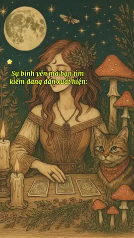 Sự bình yên mà bạn đang tìm kiếm đang dần xuất hiện  #thongdiepcuocsong  #traibaitinhyeu #tarot #xuhuongtiktok  #xuhuong. 