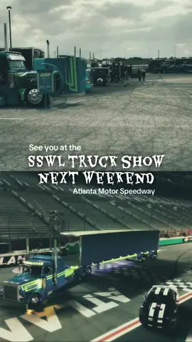 @SSWL Truck Show next weekend at Atlanta Motor Speedway!! 11/7-8/2025 #largecar #bigrigs #dieseltruck #catpower #leftlanegang  