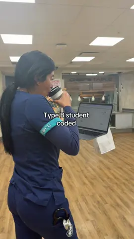 I’m trying to finish last nights hw at early morning clinicals 😭 #nursingschool #nursingstudent 