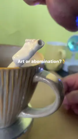 When your drink gets a little too much leg room. 🦵🥤 Elevate your drinking experience — quite literally. This handmade ceramic leg straw is where art meets absurdity. Elegant, disturbing, and completely unforgettable. Whether you call it brilliant or bizarre… you’ll remember it. Why You’ll Love (and Hate) It: 🎨 Handcrafted ceramic art 😂 Conversation starter guaranteed 🧼 Functional & food-safe 🦵 So wrong it’s right Tag a friend who would actually use this. 😈👇 #CeramicArt #AbsurdDesign #WeirdlyBeautiful #FunctionalArt #HandmadePottery #ConversationStarter #ViralFinds #WTFArt #CreativeDesign #PotteryLover #GiftForFriends #DesignHumor #ArtMeme #TikTokViral #QuirkyGift #HandcraftedDesign #ModernArt #FunnyHomeDecor