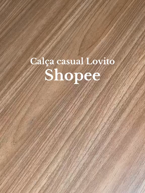 ✨ Estilo Casual com Super Desconto! A Calça Casual Lovito (Cáqui) é a peça essencial que faltava no seu guarda-roupa! 💖 Com design simples e bolsos práticos, é perfeita para qualquer ocasião. (Código: L67AD135) ~De R$ 98,00~ 💥 Aproveite a oferta! Por R$ 65,76 Renove seu look! 🛍️ Acesse o link de compra direto na [Bio] ou use: https://s.shopee.com.br/1Vr1rLqWmo 🚨 Últimas unidades neste preço! Promoção e estoque sujeitos a alterações na Shopee. #calçacáqui #lovito #modafeminina #lookcasual #calçabolsosimples #achadinhosshopee #promoçãodemoda #shopeebrasil #estilofeminino