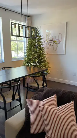 Happy Nov 1st to those that celebrate 🤭.. love the viral Home Depot tree  #christmas#christmascountdown#christmastree#viralchristmastree