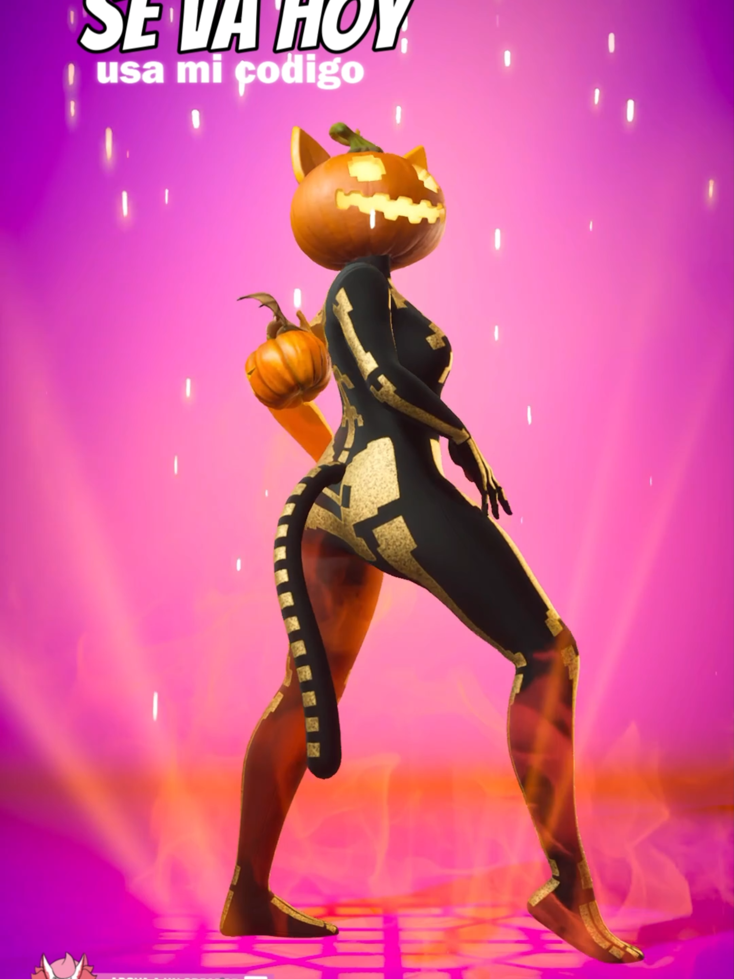 gatacalabaza se va hoy  #fortnite #skins #codigoorec #tiendadefortnite #gatacalabaza